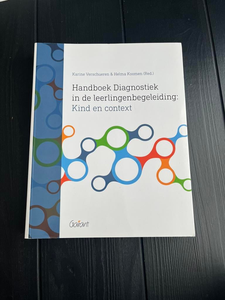 Handboek diagnostiek in de leerlingenbegeleiding; 6e editie, Boeken, Studieboeken en Cursussen, Ophalen, Beta, Zo goed als nieuw