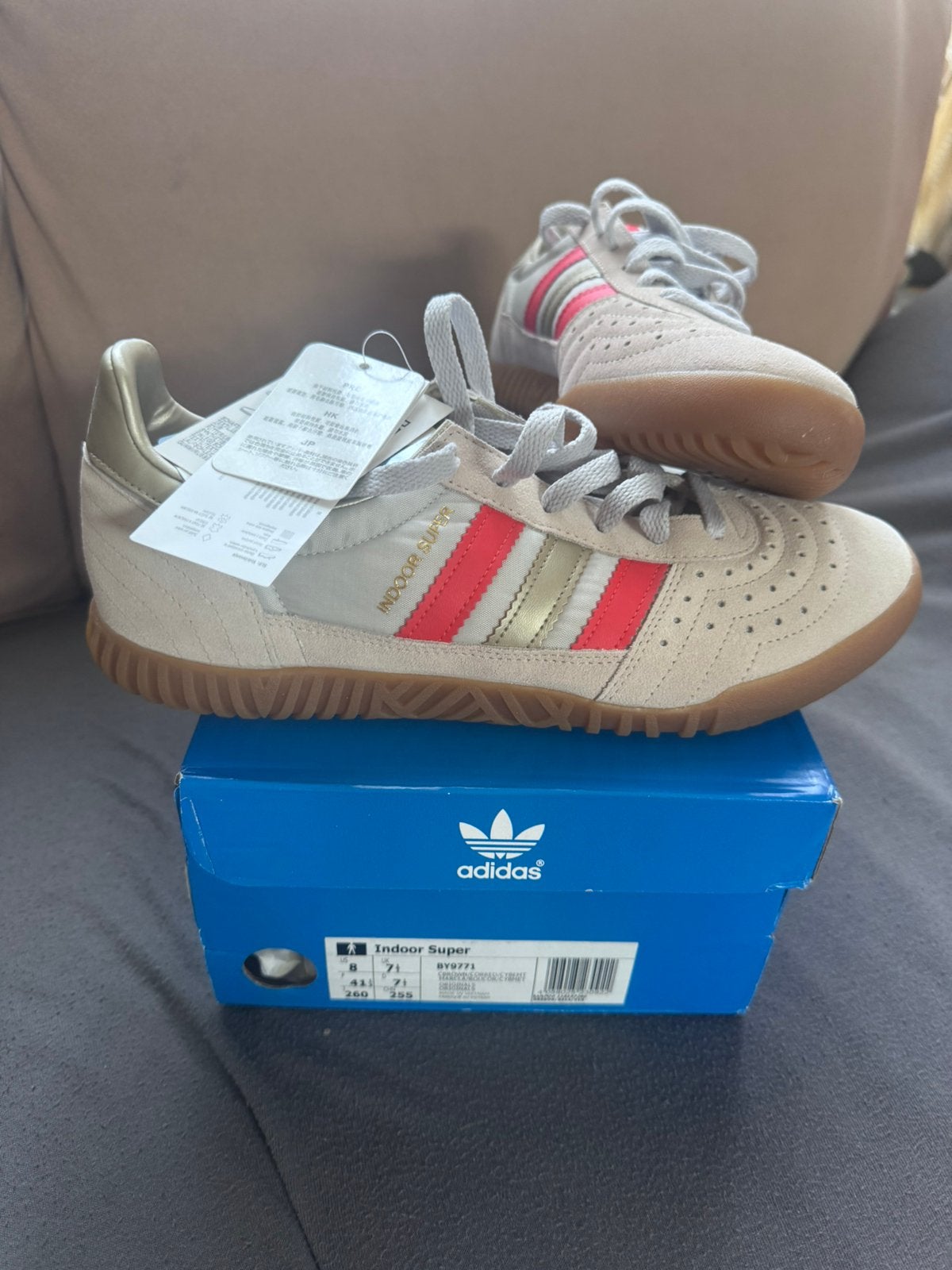 Adidas retro (indoor) super schoenen, Kleding | Heren, Overige kleuren, Sportschoenen, Nieuw, Ophalen of Verzenden