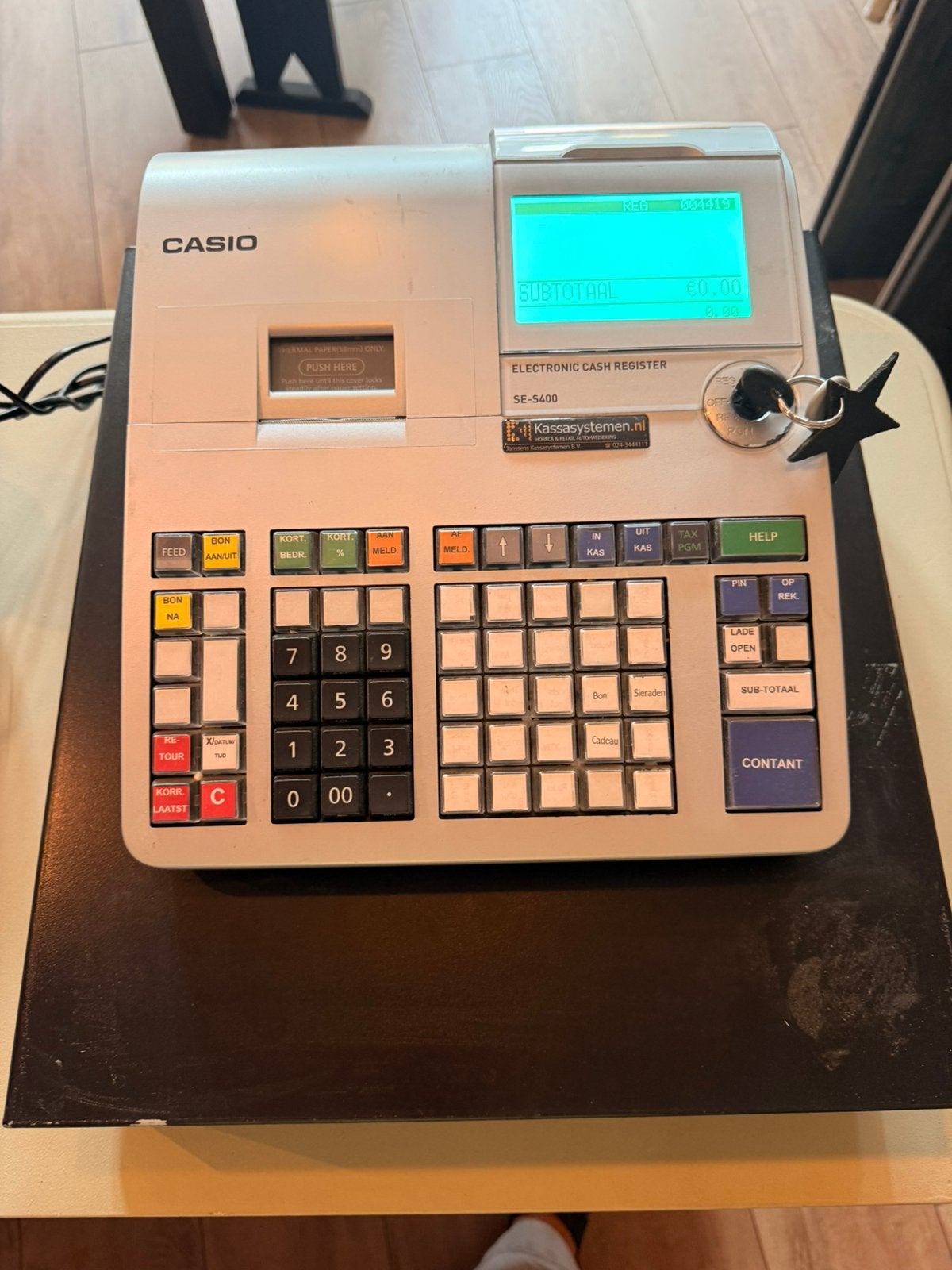 Casio SE-S400 elektronische kassa / kassaregister, Ophalen, Overige typen