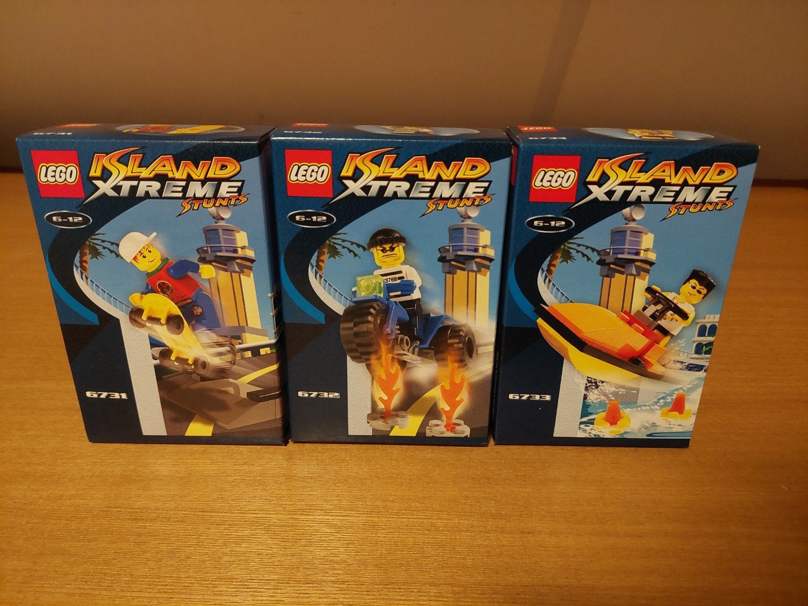 Lego Island Extreme Stunts 6731, 6732 en 6733 SEALED, Overige thema's, Lego, Nieuw, Ophalen of Verzenden