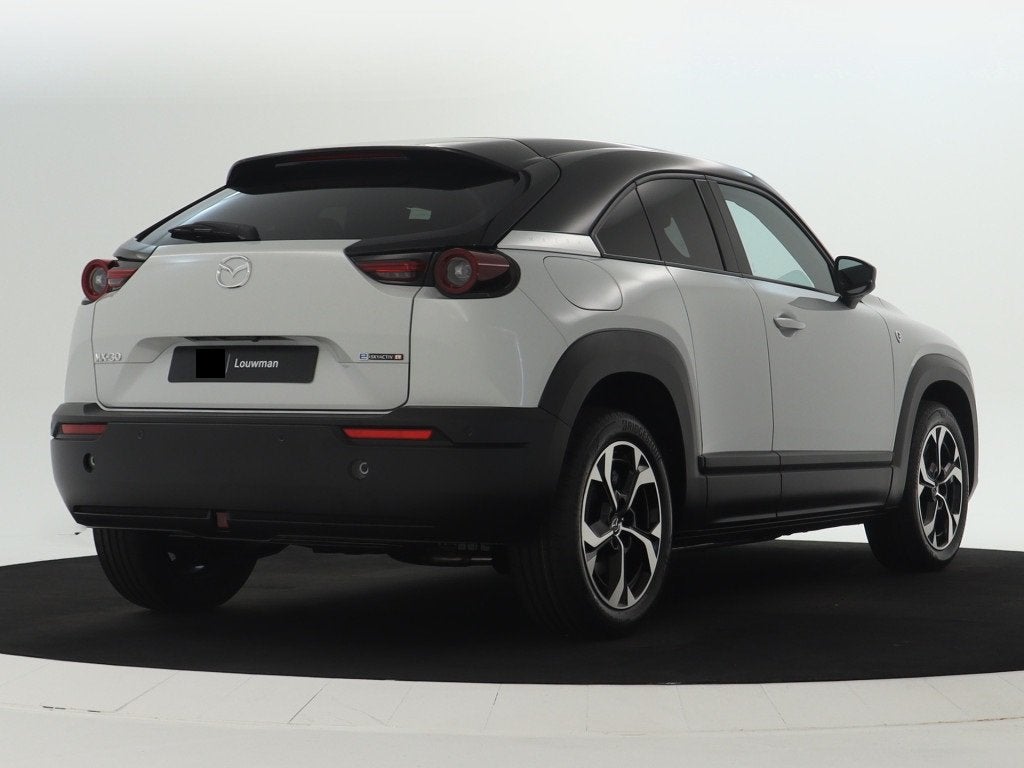 Mazda MX-30 e-SkyActiv R-EV 170 Exclusive-line | Voorraadvoo, 12 maanden, Leder en Stof, Wit, Bedrijf