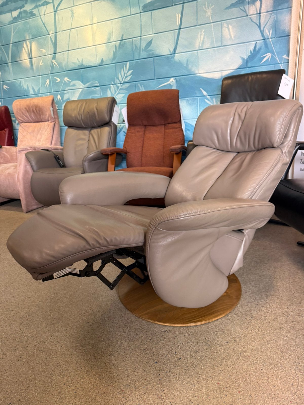 Meubelzorg relax fauteuil gratis bezorging met garantie, Ophalen of Verzenden, Zo goed als nieuw, Leer, 100 top merken in alle kleuren en maten