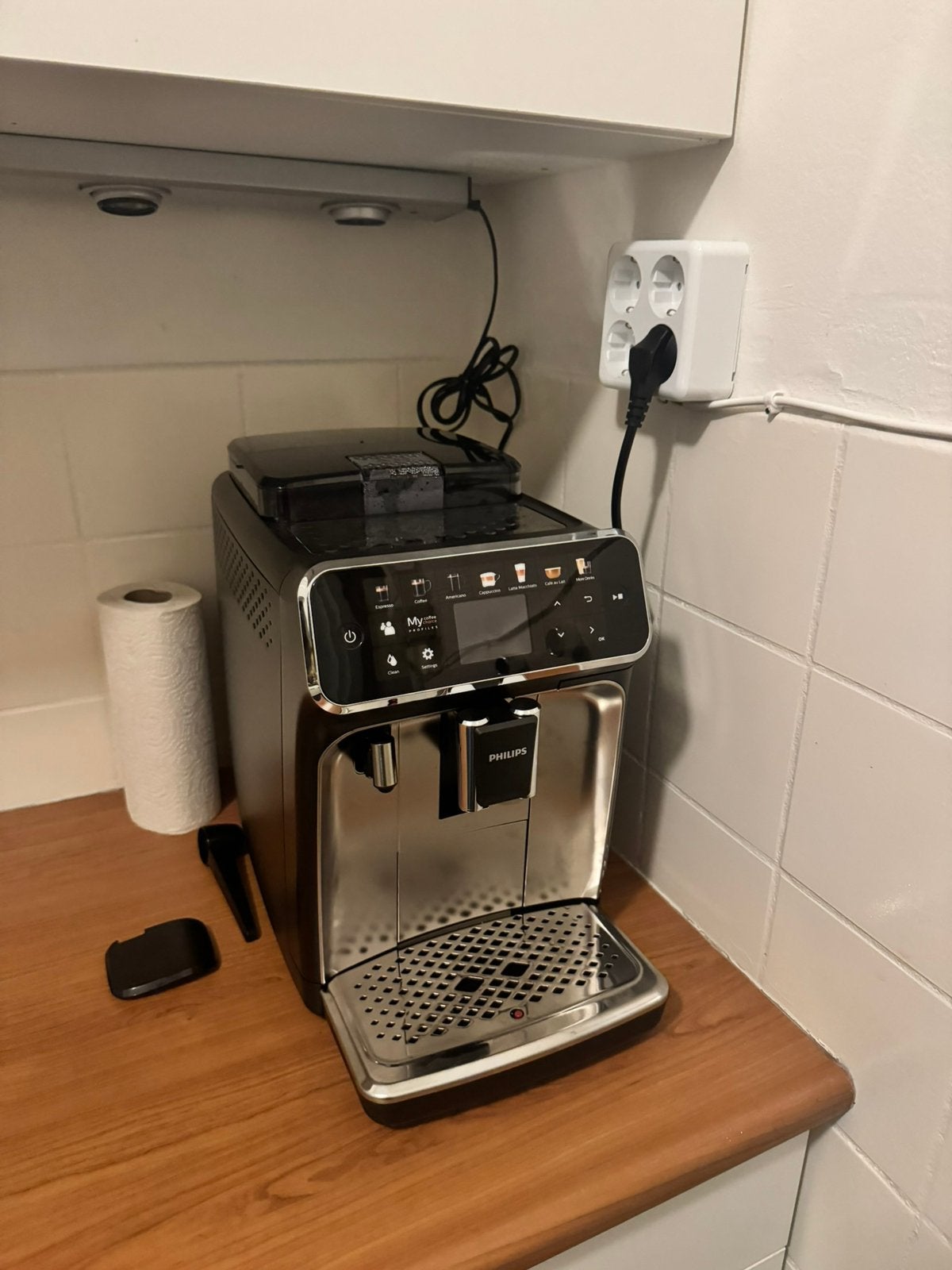 Philips 5400 LatteGo volautomatisch, Witgoed en Apparatuur, Afneembaar waterreservoir, 10 kopjes of meer, Koffiemachine, Zo goed als nieuw