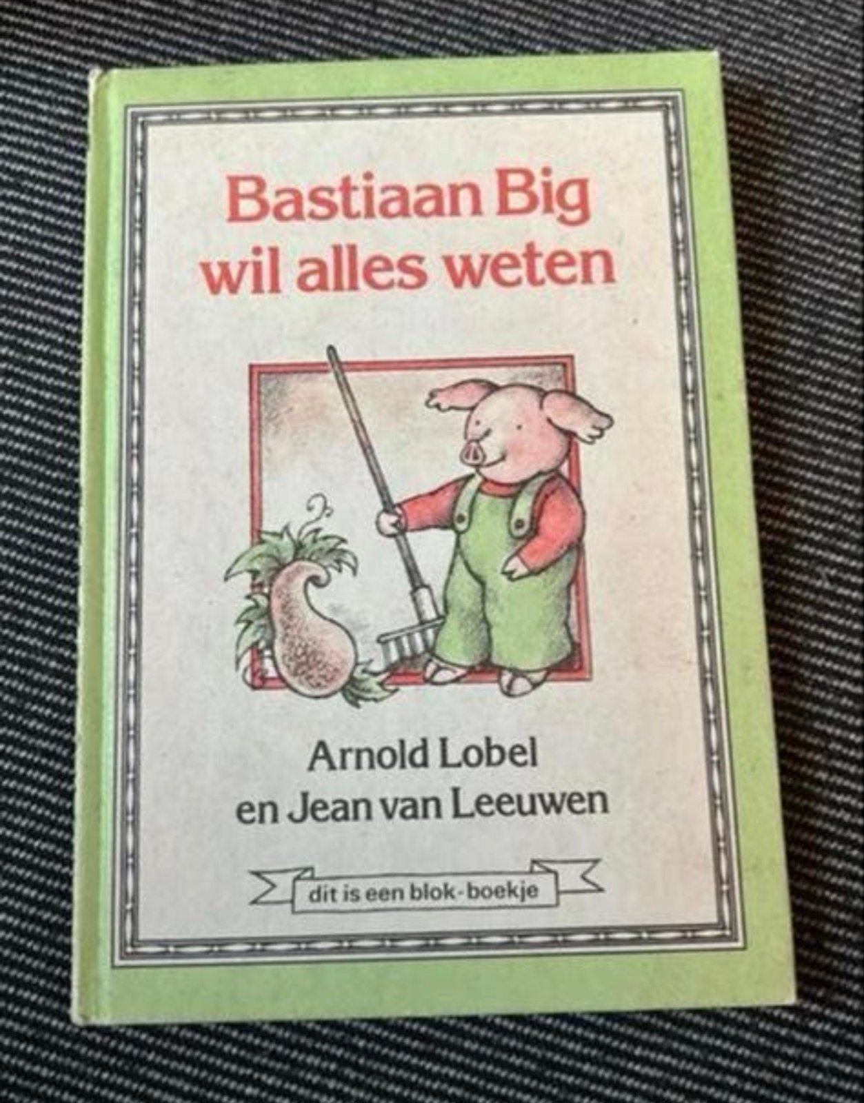 Bastiaan Big wil alles weten - Arnold Lobel en Jean van Leeu, Ophalen of Verzenden, Gelezen