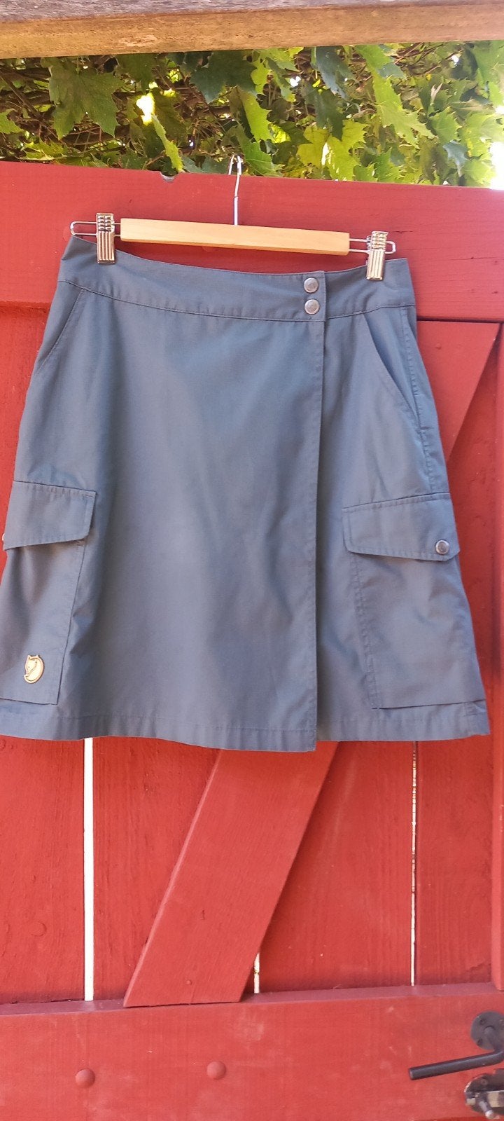 Fjall Raven rok met broekje - Maat S - Blauw-grijs, Kleding | Dames, Rokken, Fjall Raven, Blauw, Ophalen of Verzenden, Maat 36 (S)