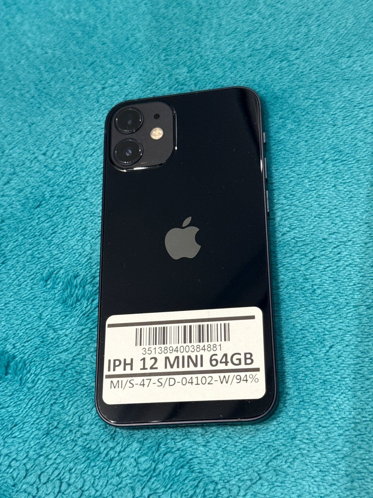 Apple iPhone 12 Mini 64GB Zwart - Zo goed als nieuw, Ophalen, IPhone 12 Mini, Zwart, Zo goed als nieuw