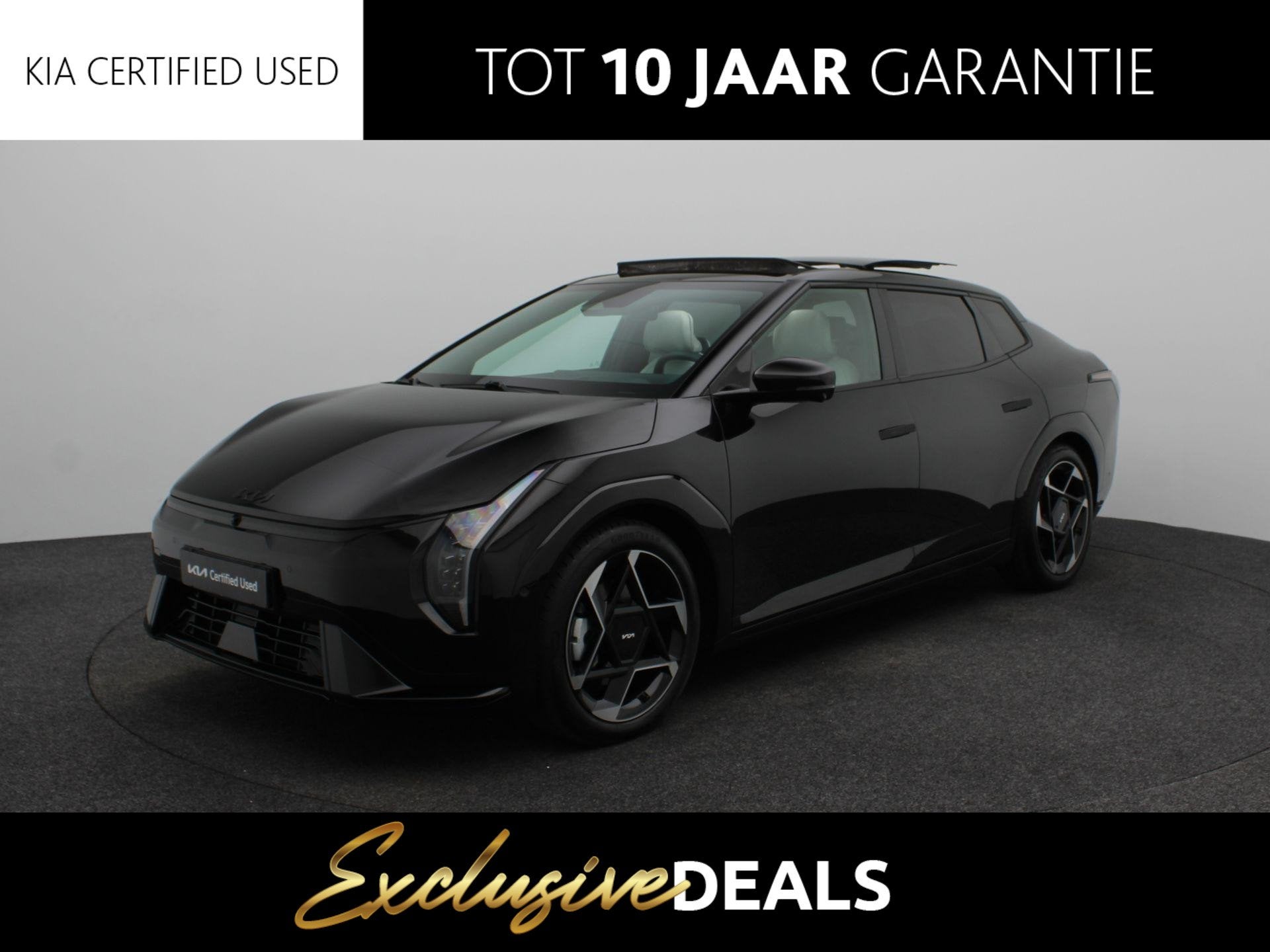 Kia EV4 GT-PlusLine 81.4 kWh | 360 Camera | Elek. Achterklep, Auto's, Kia, Zwart, Origineel Nederlands, 584 km, 204 pk