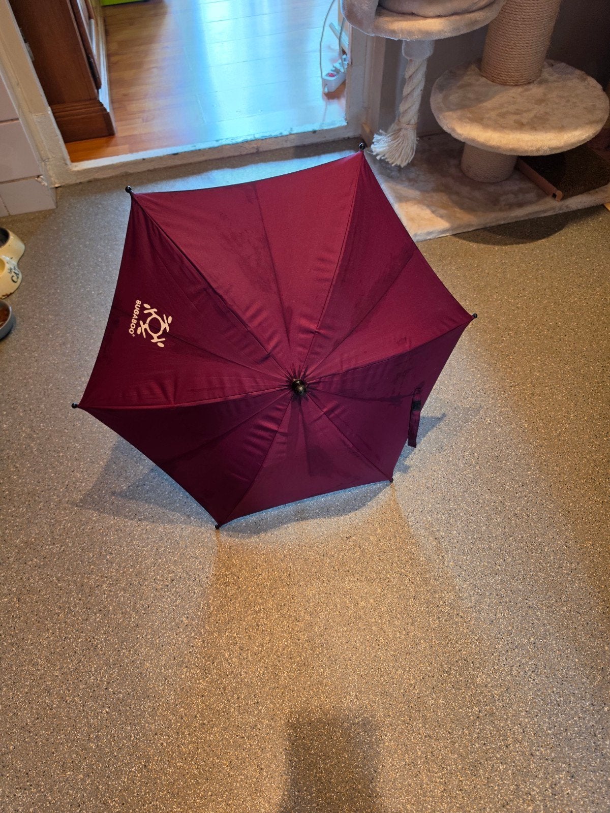 Bugaboo parasol - wijnrood, Ophalen, Gebruikt, Kinderwagen, Bugaboo