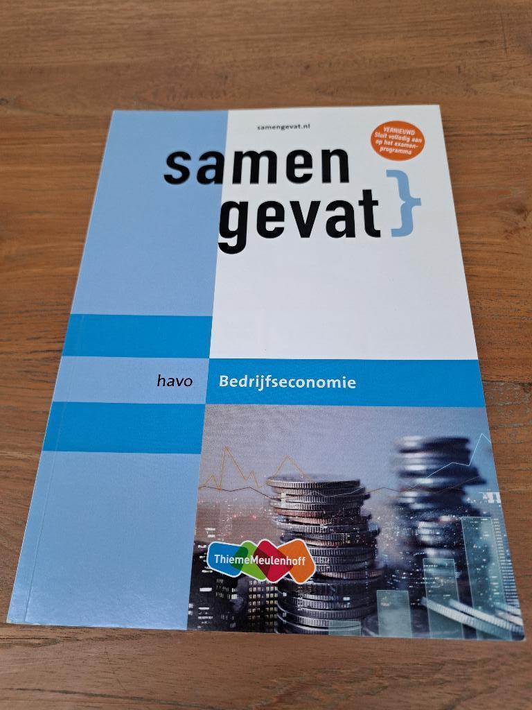 HAVO examen oefenboeken bedrijfskunde economie wiskunde, Ophalen of Verzenden, Zo goed als nieuw, HAVO, Economie
