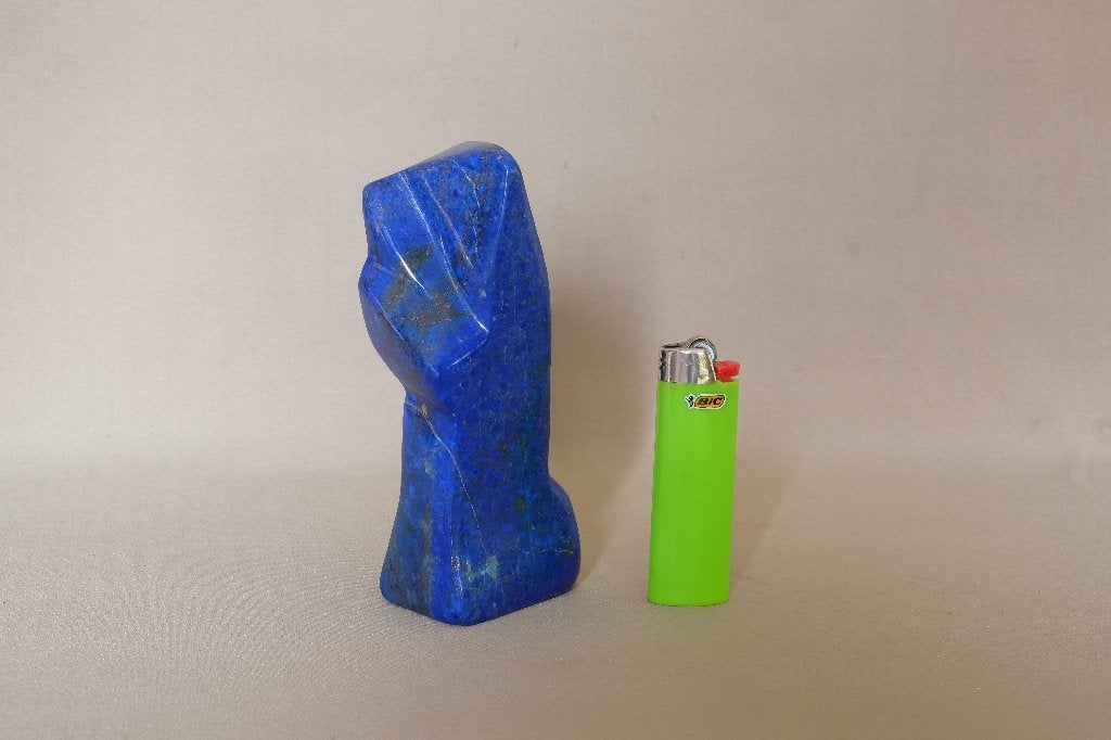 Sculptuur Lapis Lazuli, Verzamelen, Mineralen en Fossielen, Ophalen of Verzenden, Mineraal