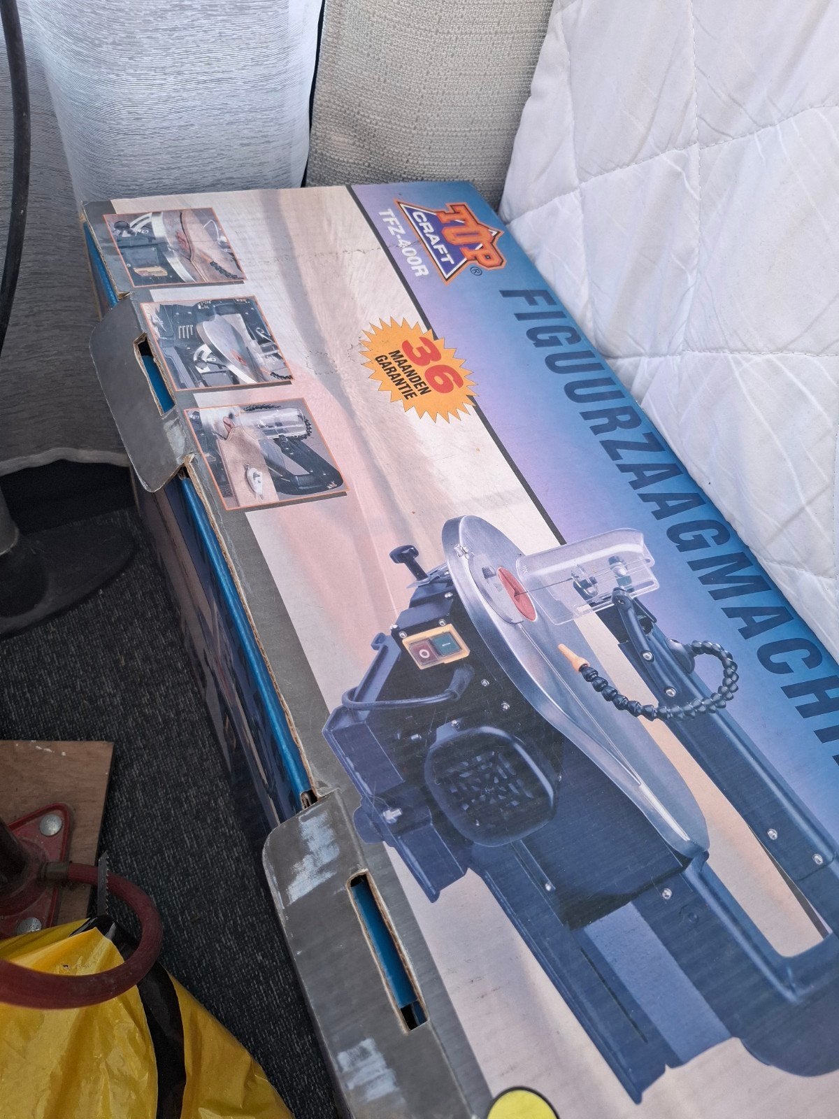 Top Craft TFZ-400R Figuurzaagmachine - Nieuw in doos, Doe-het-zelf en Verbouw, Ophalen, Nieuw, Top Craft, 30 tot 70 mm