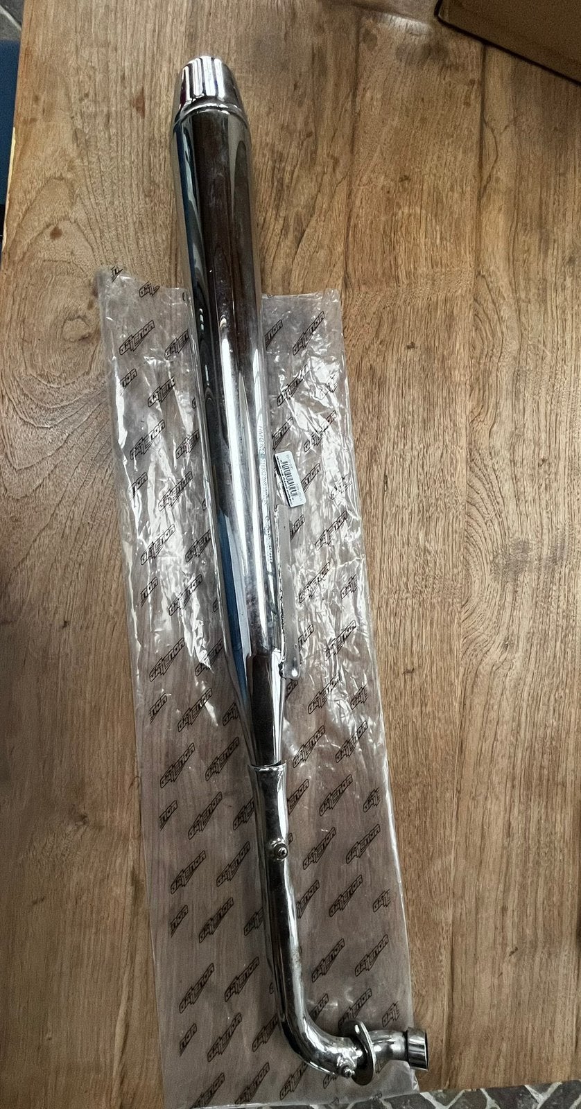 Originele honda c50 uitlaat, Fietsen en Brommers, Ophalen, Zo goed als nieuw, Uitlaat
