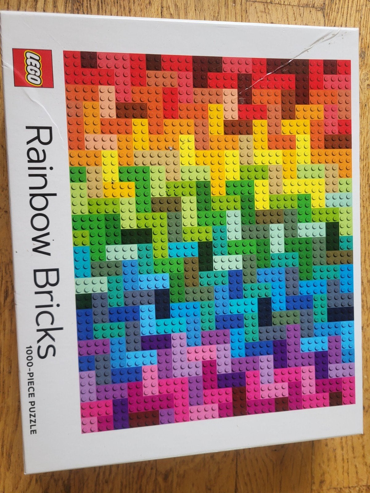 LEGO Rainbow Bricks 1000-delige puzzel, Ophalen of Verzenden, Nieuw, Overige merken