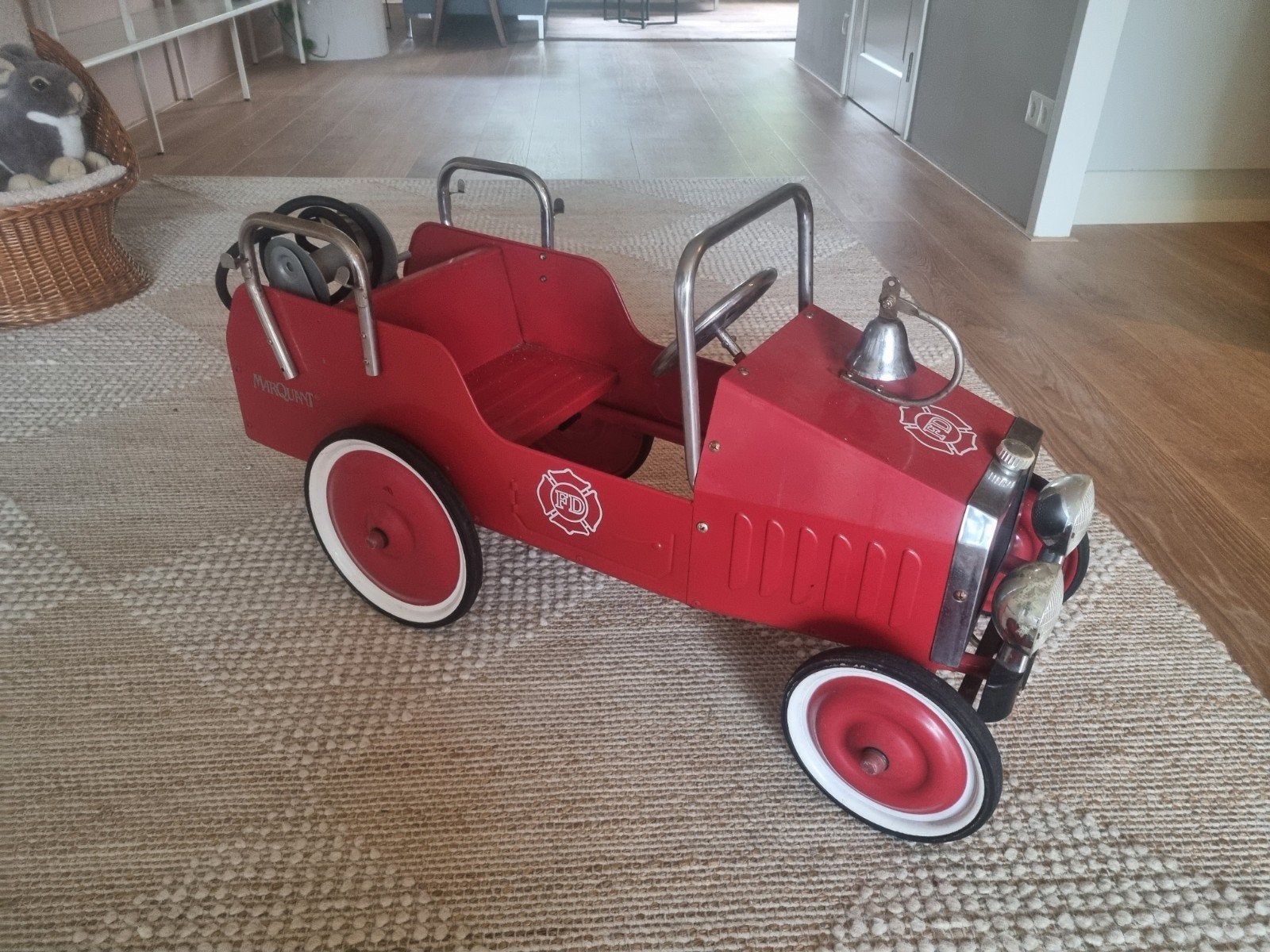 Brandweer Trapauto - Vintage Stijl, Ophalen, Gebruikt, Trapvoertuig