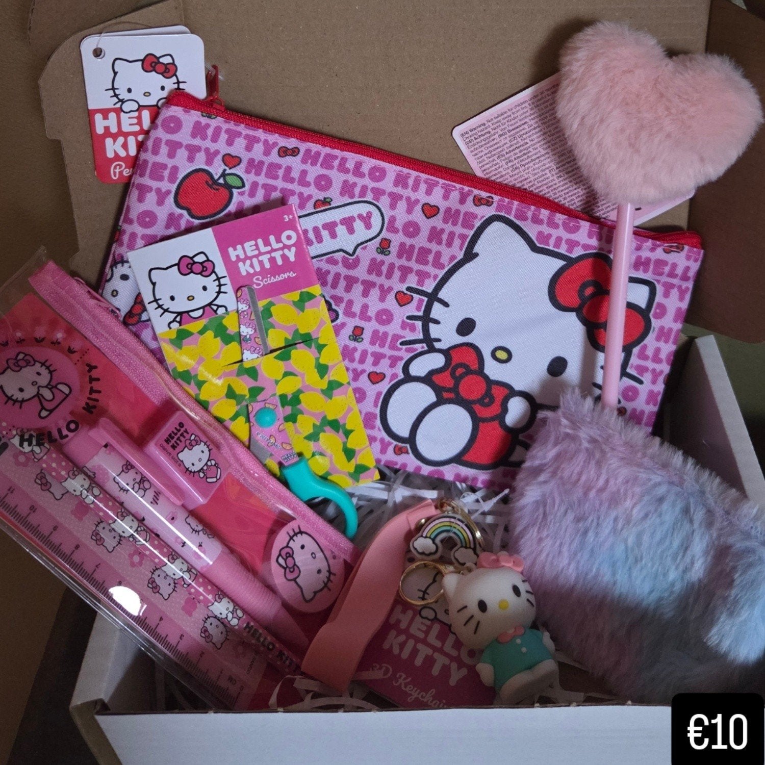 Hello Kitty Giftbox roze, Ophalen of Verzenden, Nieuw, Roze