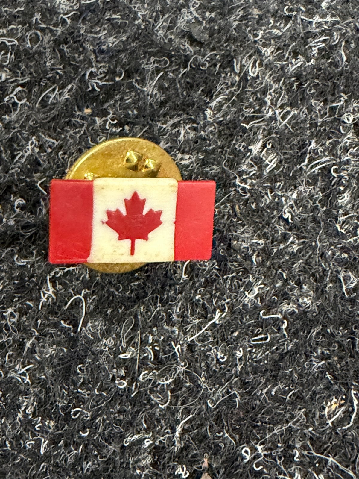 Vintage Canadese Vlag Speldje - Canada Pin, Ophalen of Verzenden, Gebruikt, Stad of Land, Speldje of Pin