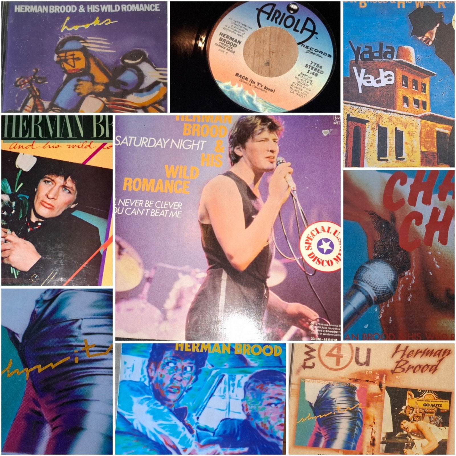 Herman Brood collectie, Postzegels en Munten, Ophalen of Verzenden