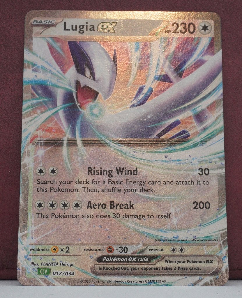 Lugia EX 017-034 Venusaur & Lugia EX Deck Pokémon Kaart, Ophalen of Verzenden, Nieuw, Losse kaart