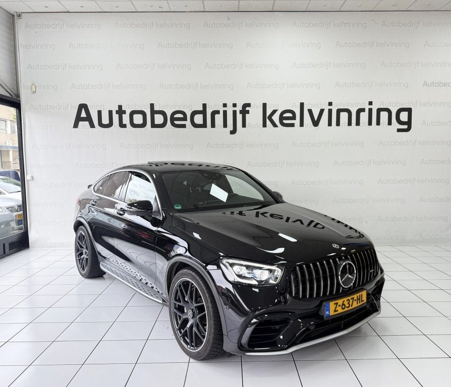 Mercedes-Benz GLC AMG 63 4M+ Pr.Pl Incl BTW (bj 2019), Auto's, Automaat, Gebruikt, Leder, Vierwielaandrijving