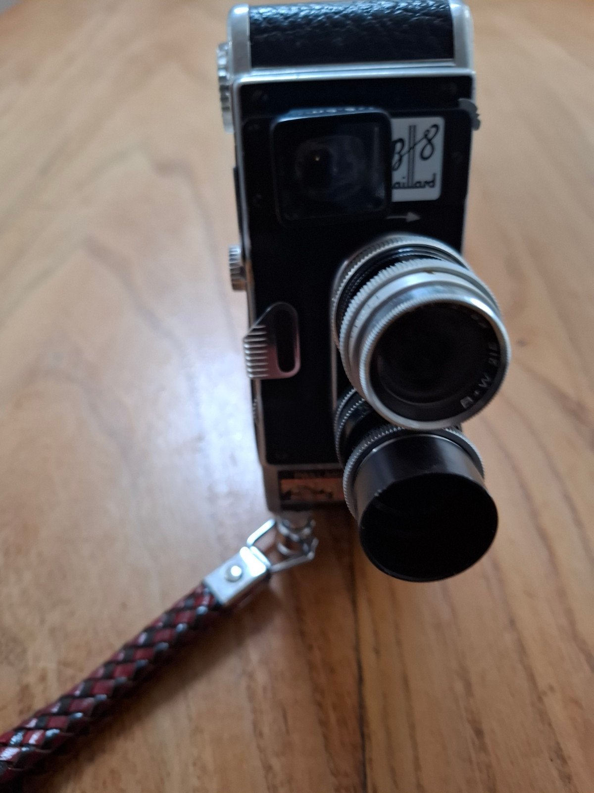 Vintage Bolex 8 Paillard filmcamera met Sankyo 8 lens, Verzenden, 8mm, Camera