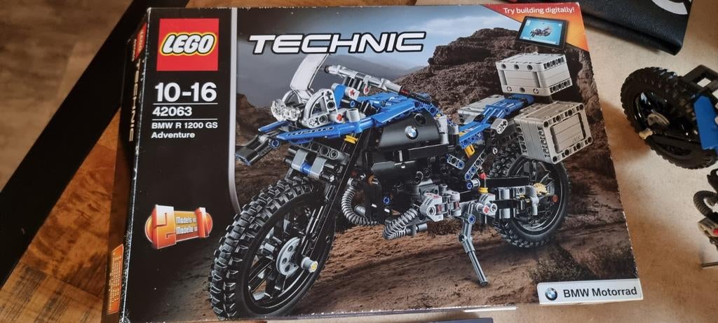 Technic lego bmw gsm 1200 42063, Kinderen en Baby's, Speelgoed | Duplo en Lego, Ophalen, Zo goed als nieuw