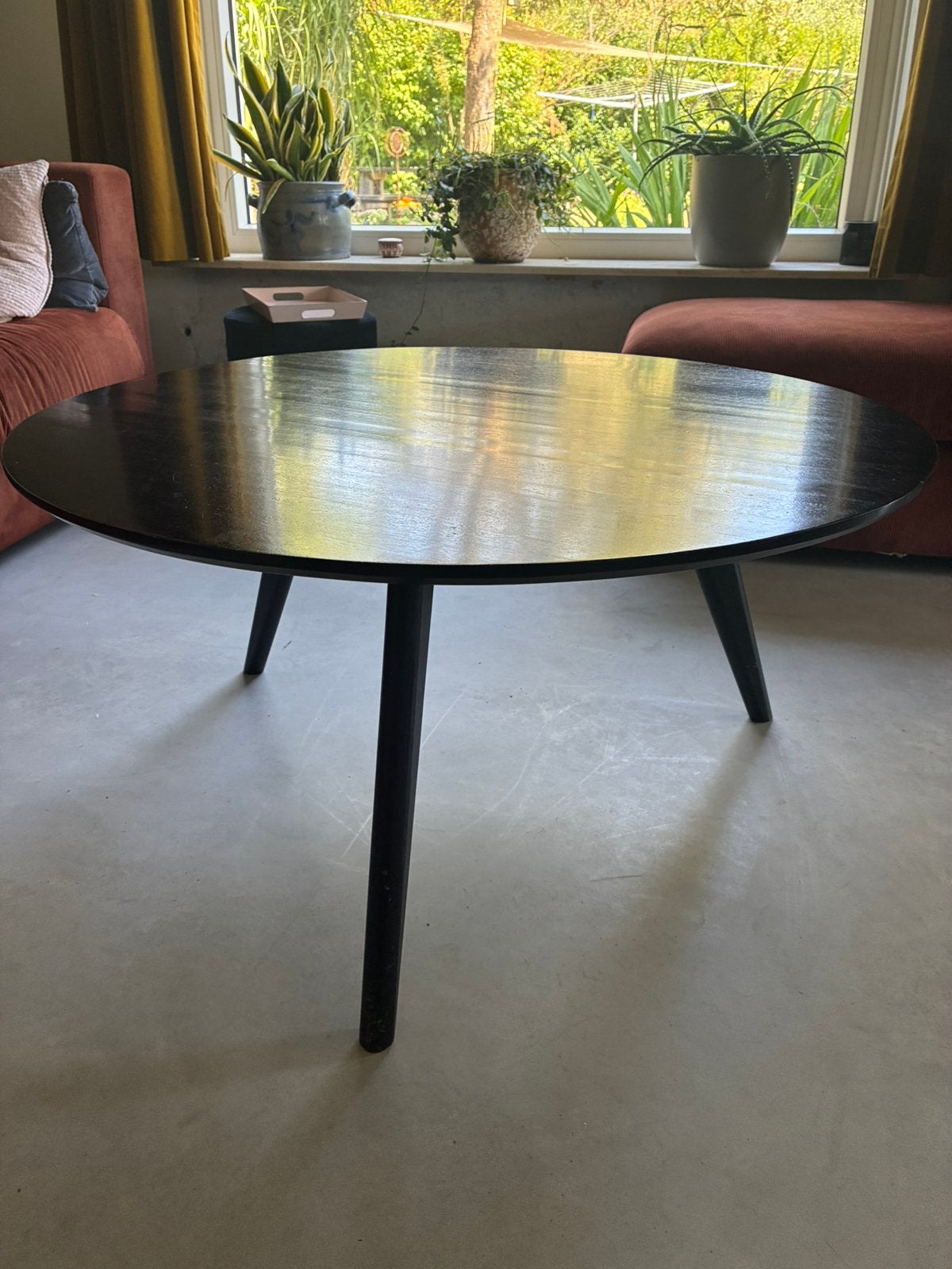 Salontafel, Ophalen, Gebruikt, 50 tot 100 cm, Rond