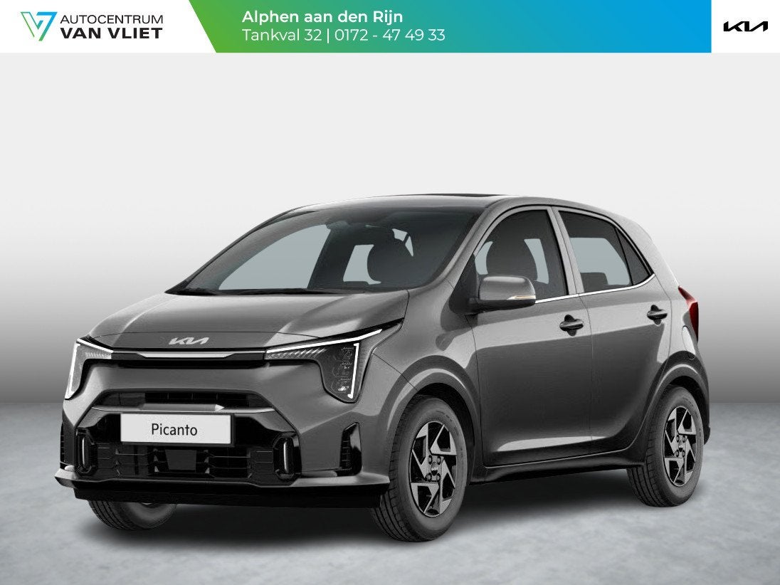 Kia Picanto 1.0 GDi DynamicPlusLine | Actieprijs* | Navi. |, Auto's, Voorwielaandrijving, Stof, 4 stoelen, 68 pk
