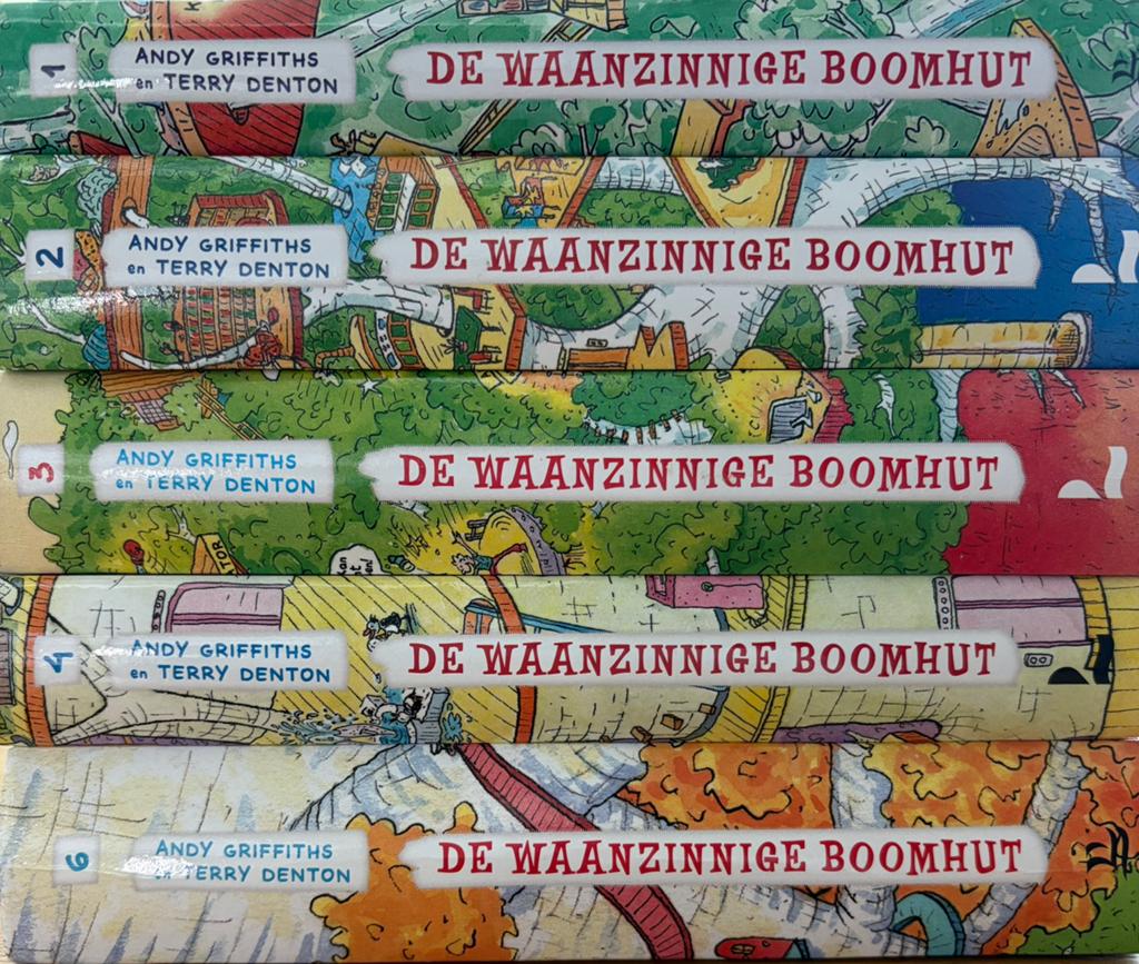 De waanzinnige boomhut deel 1 - 2 - 3 - 4 - 6, Ophalen, Zo goed als nieuw