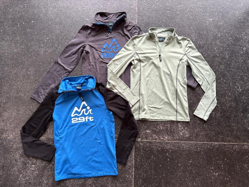 3 Skipullies 29ft 152, Sport- of Zwemkleding, Ophalen of Verzenden, Zo goed als nieuw, Jongen