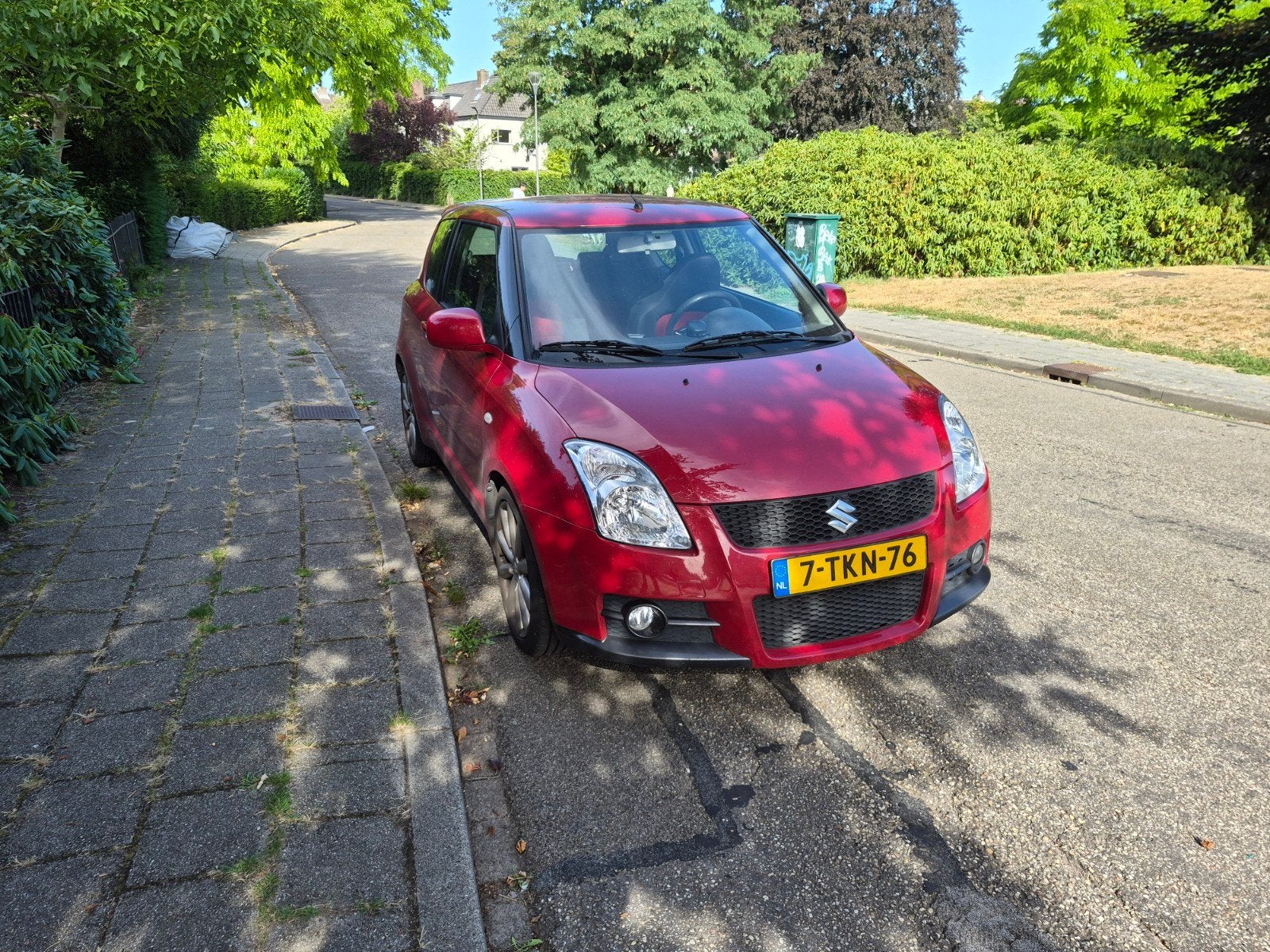 Voor onderdelen of export Suzuki Swift Sport 2009 Rood, Auto's, Suzuki, Voorwielaandrijving, 1005 kg, 125 pk, 40 €/maand
