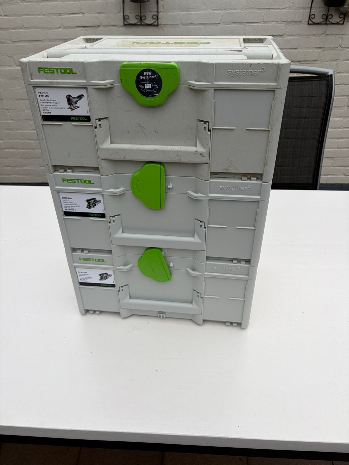 Festool systainer 3 M187, Doe-het-zelf en Verbouw, Gereedschapskisten, Ophalen, Zo goed als nieuw