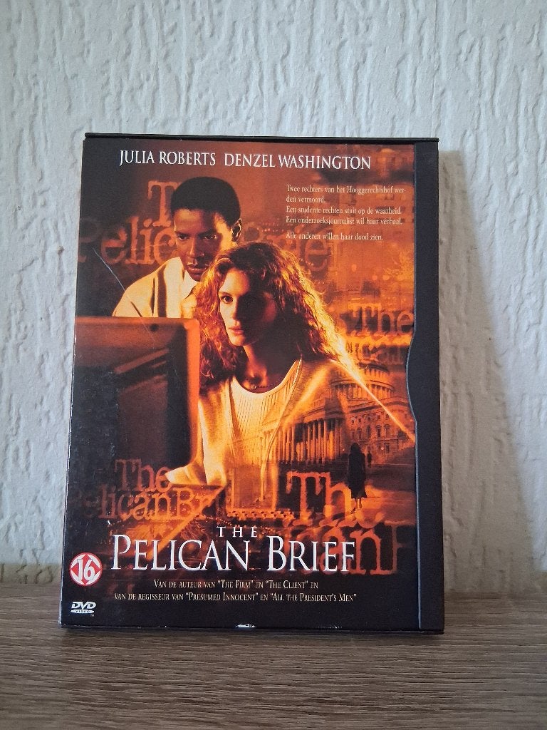 Dvd The Pelican Brief, Vanaf 16 jaar, Ophalen of Verzenden, Gebruikt, Actiethriller