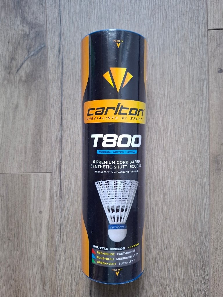 Badminton CARLTON shuttles, Ophalen of Verzenden, Zo goed als nieuw, Overige typen