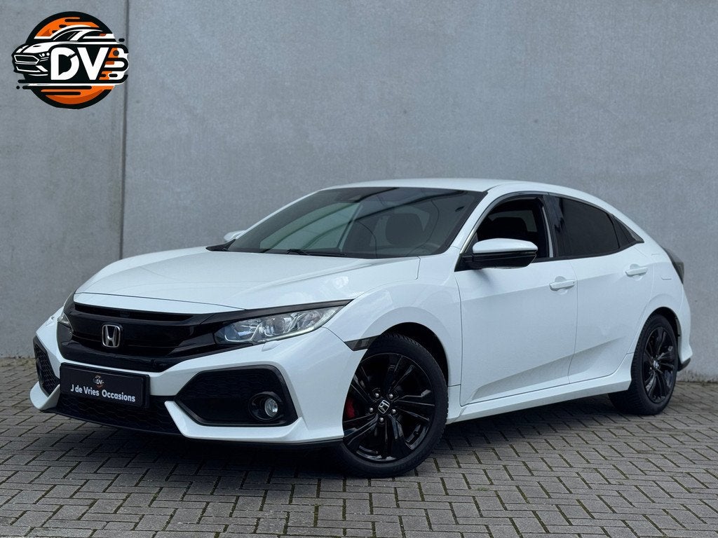 Honda Civic 1.0 i-VTEC Premium DEALER OH NAV CRUISE STL VERW, Auto's, Honda, Bedrijf, Te koop, Civic, ABS, Achteruitrijcamera