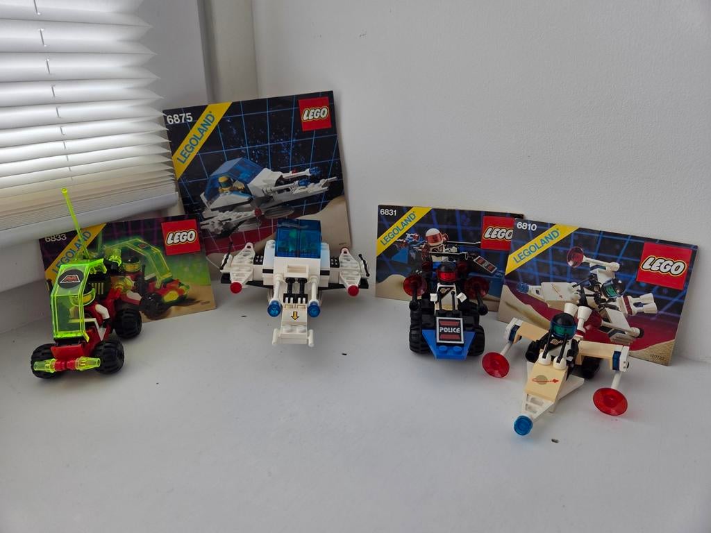 Vintage LEGO Space & Police Sets, Kinderen en Baby's, Speelgoed | Duplo en Lego, Gebruikt, Compleet, Lego, Ophalen of Verzenden