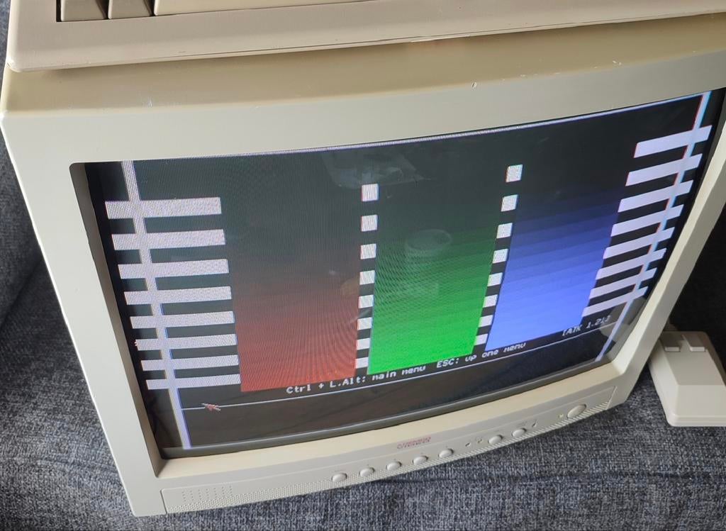 Ademco 21 inch crt monitor, Ophalen, Gebruikt, 40 tot 60 cm, Overige merken