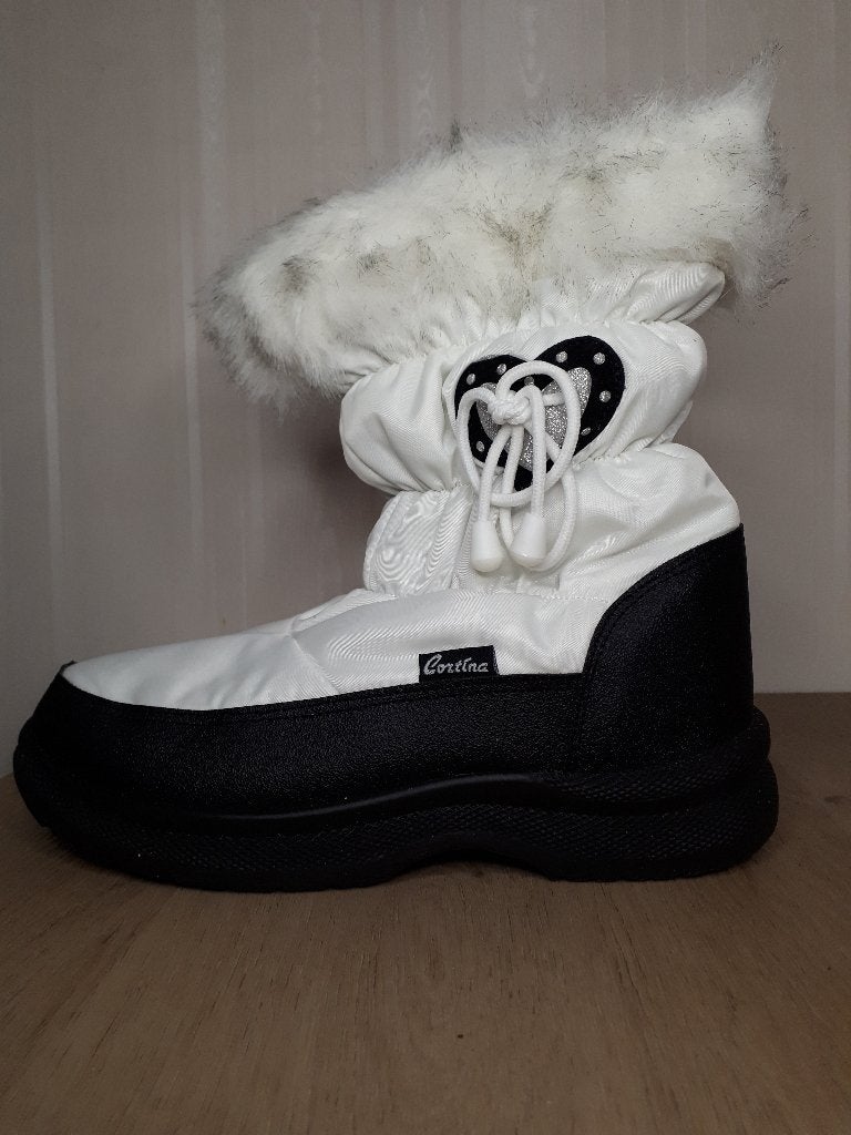 Snowboots dames maat 40, Wit, Snowboots, Ophalen of Verzenden, Zo goed als nieuw
