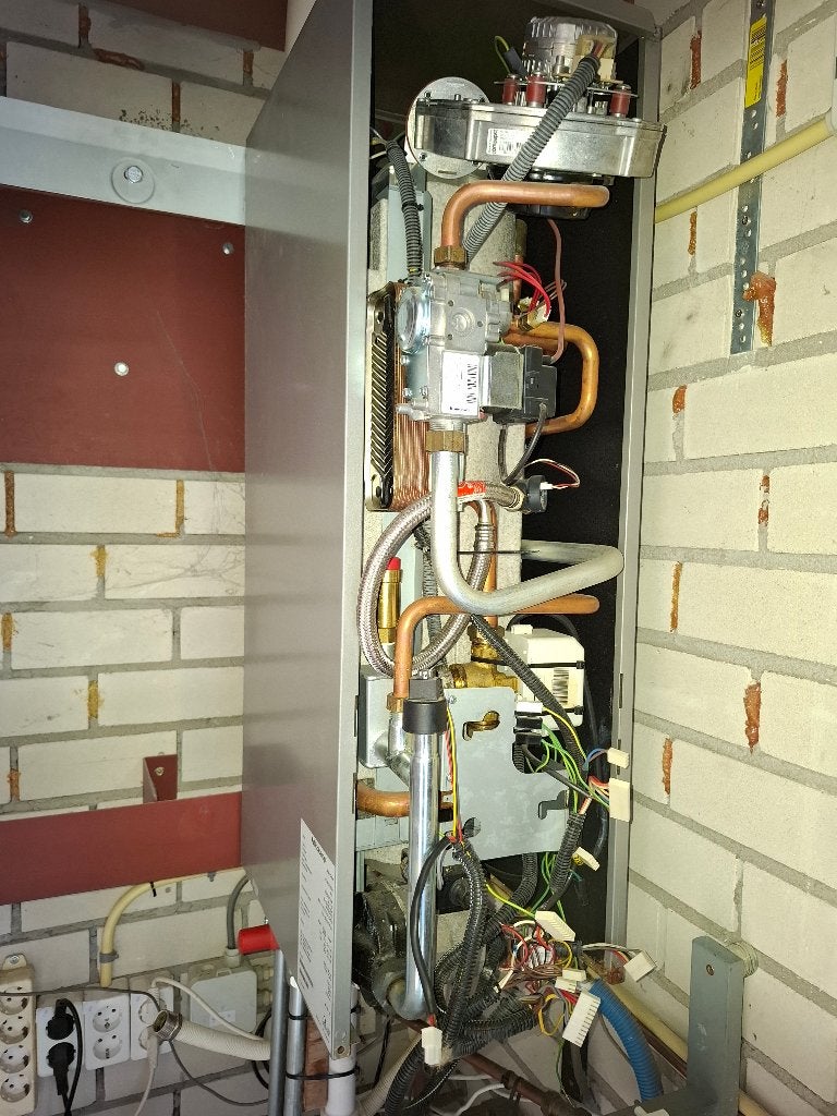 Te koop Verwarmingsketel gebruikt Itho Daalderop, Ophalen, 30 tot 80 cm, Gebruikt, Hoog rendement (Hr)