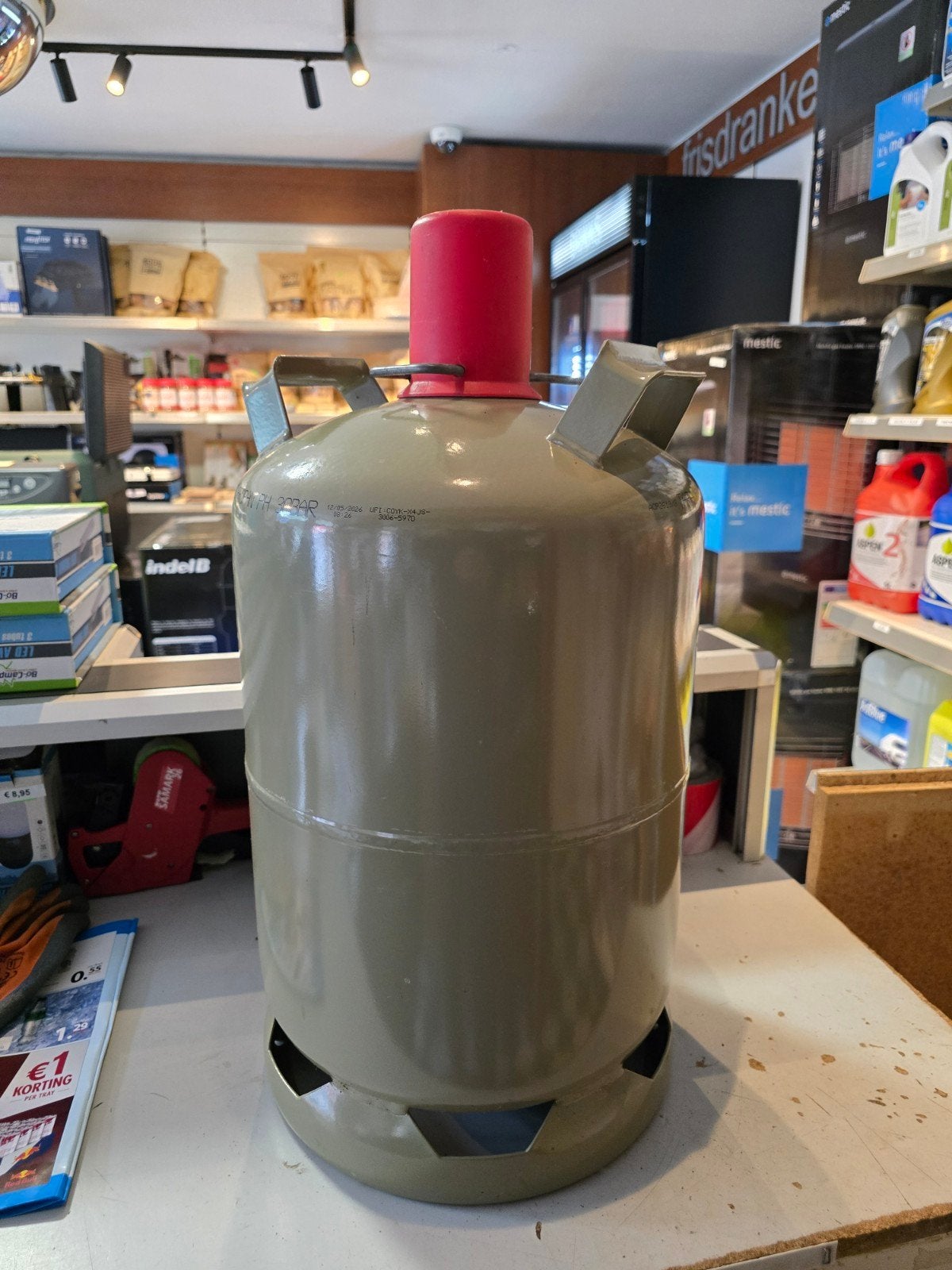 Gasfles 11 KG - Leeg, Caravans en Kamperen, Kampeeraccessoires, Ophalen of Verzenden, Nieuw