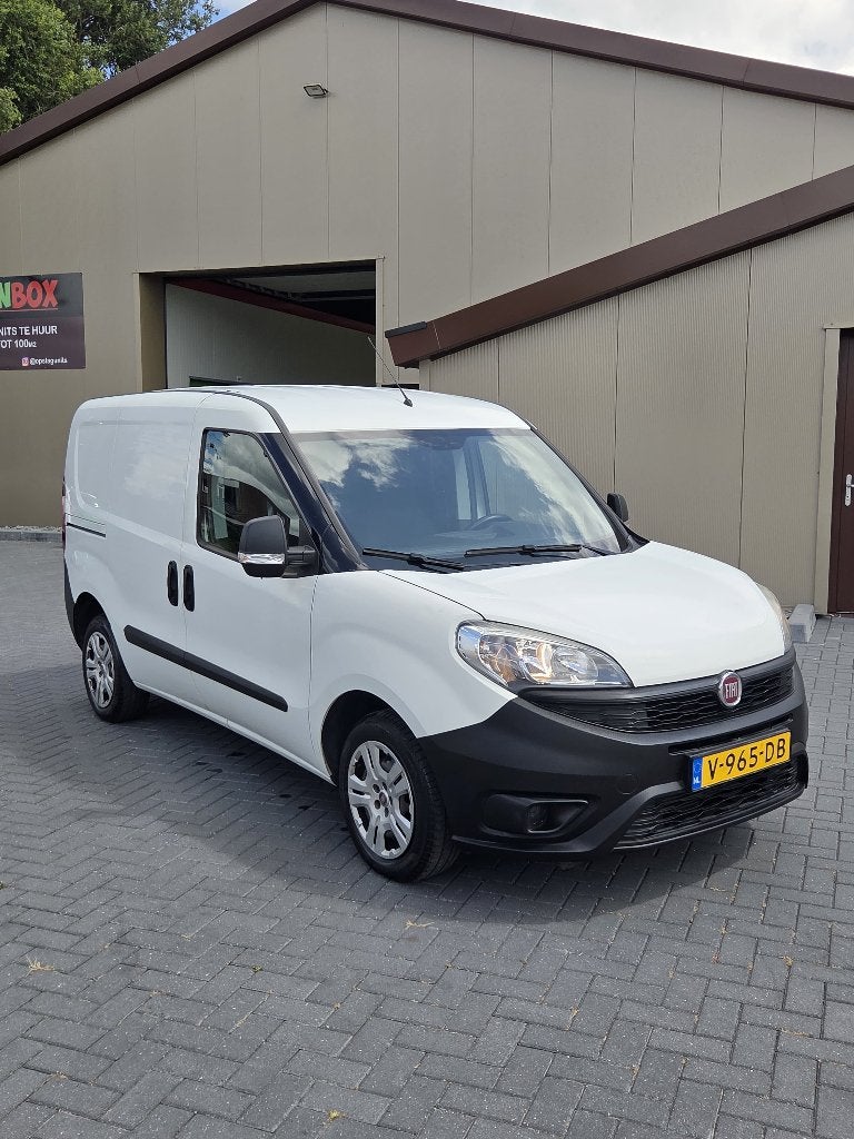 Fiat Doblo 1.3, Auto's, Euro 5, Stof, 74 pk, Zwart