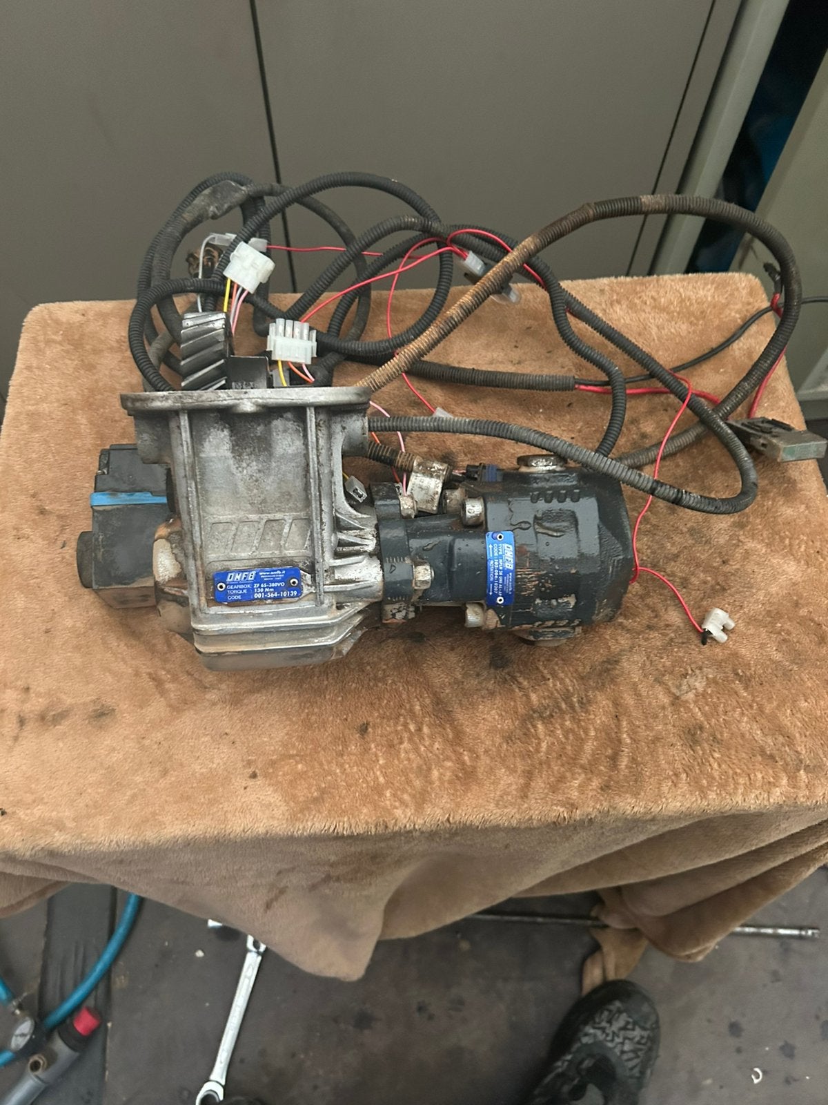 pto met pomp, Ophalen, Gebruikt