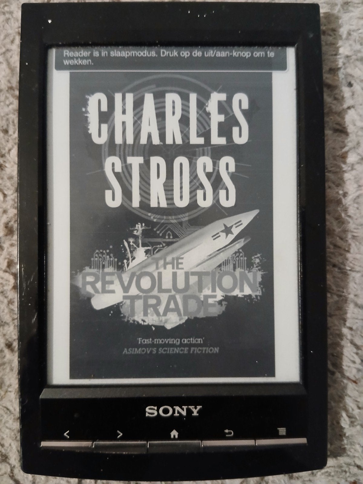 Sony E-reader PRS-T1 - Zo goed als nieuw, Ophalen, 6 inch of minder, Zo goed als nieuw, 4 GB of minder