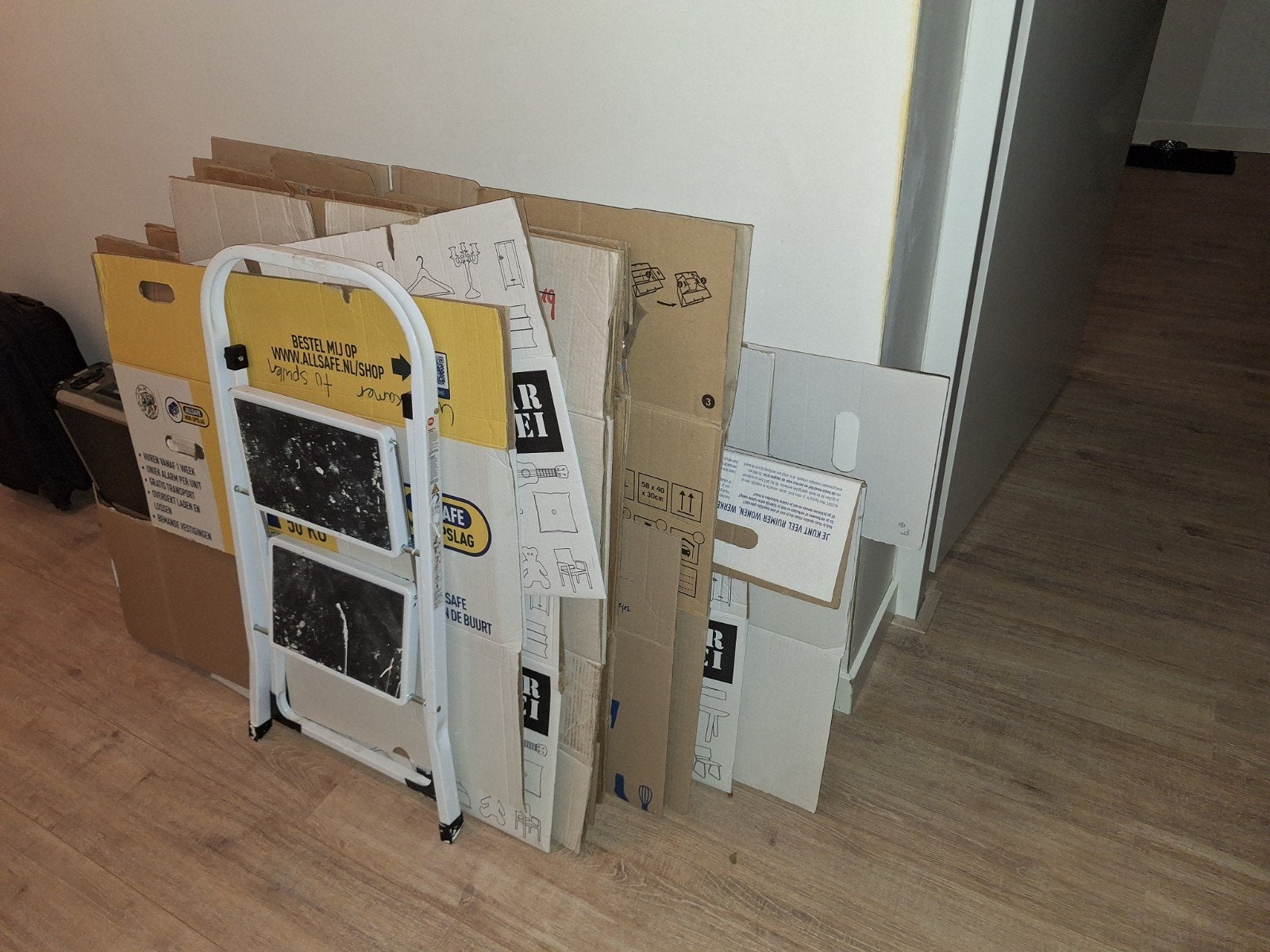 20 stevige verhuisdozen, Ophalen, Minder dan 50 cm, Minder dan 40 cm, 35 tot 50 cm