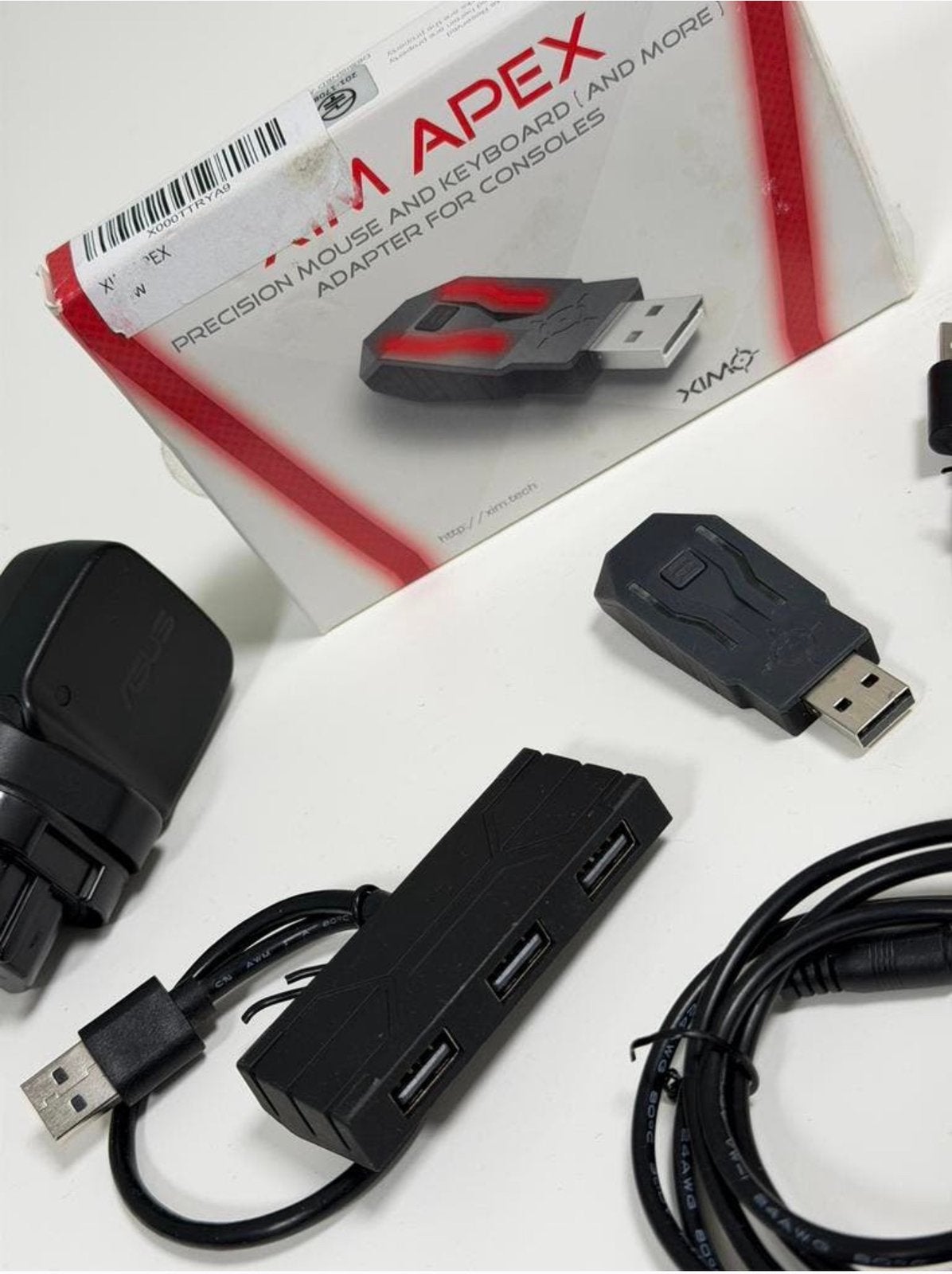 XIM Apex Muis Toetsenbord Adapter PS5 PS4 Xbox Switch PC ect, Ophalen of Verzenden, Zo goed als nieuw, H, H