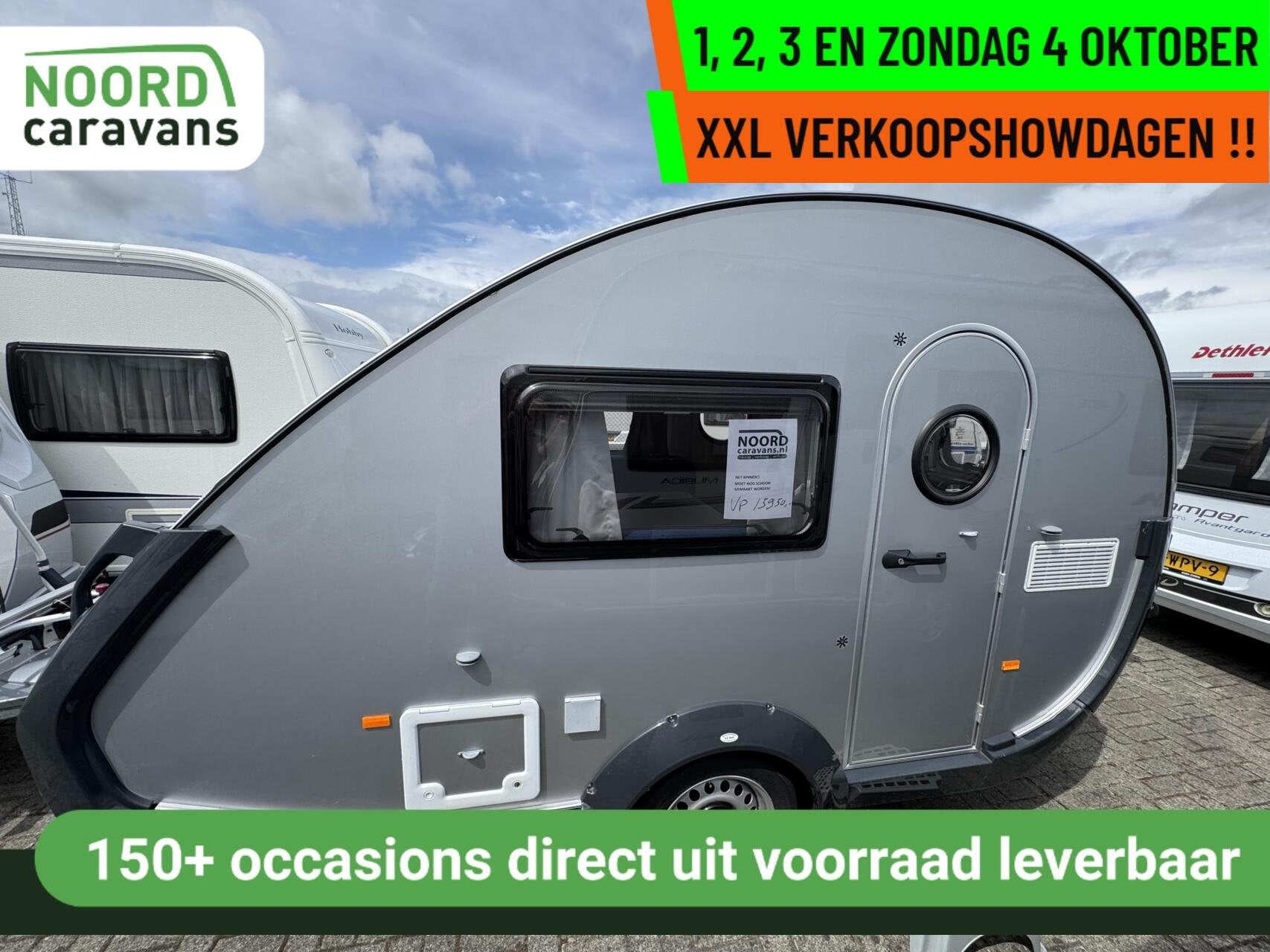 Tabbert TAB - XXL VERKOOPSHOW 1,2,3 & 4 OKT. 10-17 UUR, Serviceluik, Tabbert, Tot en met 2, Bedrijf