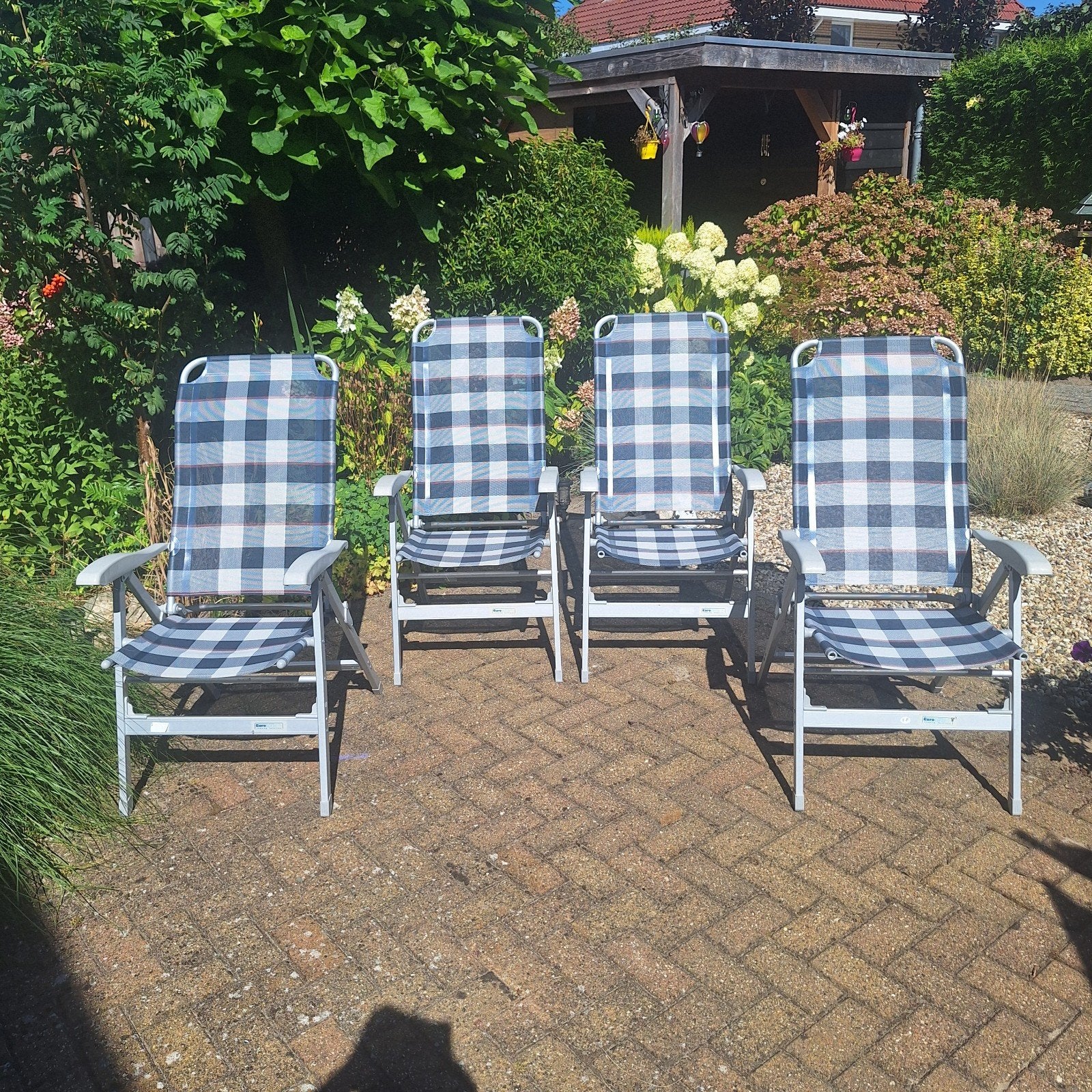 Eurotrail Campingstoelen - Set van 4, Ophalen, Gebruikt, Campingstoel