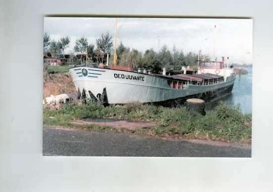 scheepvaart-foto-deo juvante-coaster/binnenvaart, Verzamelen, Scheepvaart, Ophalen of Verzenden, Zo goed als nieuw, Motorboot