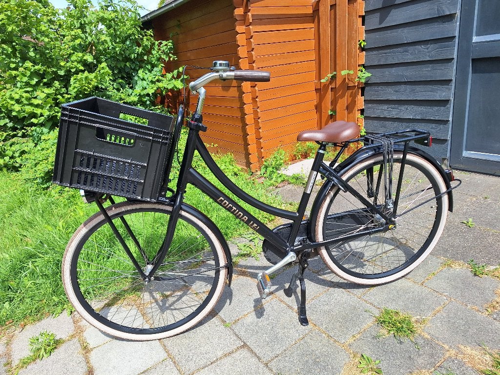 Cortina u4 zwart., Fietsen en Brommers, Fietsen | Dames | Damesfietsen, Overige merken, Terugtraprem, Versnellingen, Ophalen of Verzenden