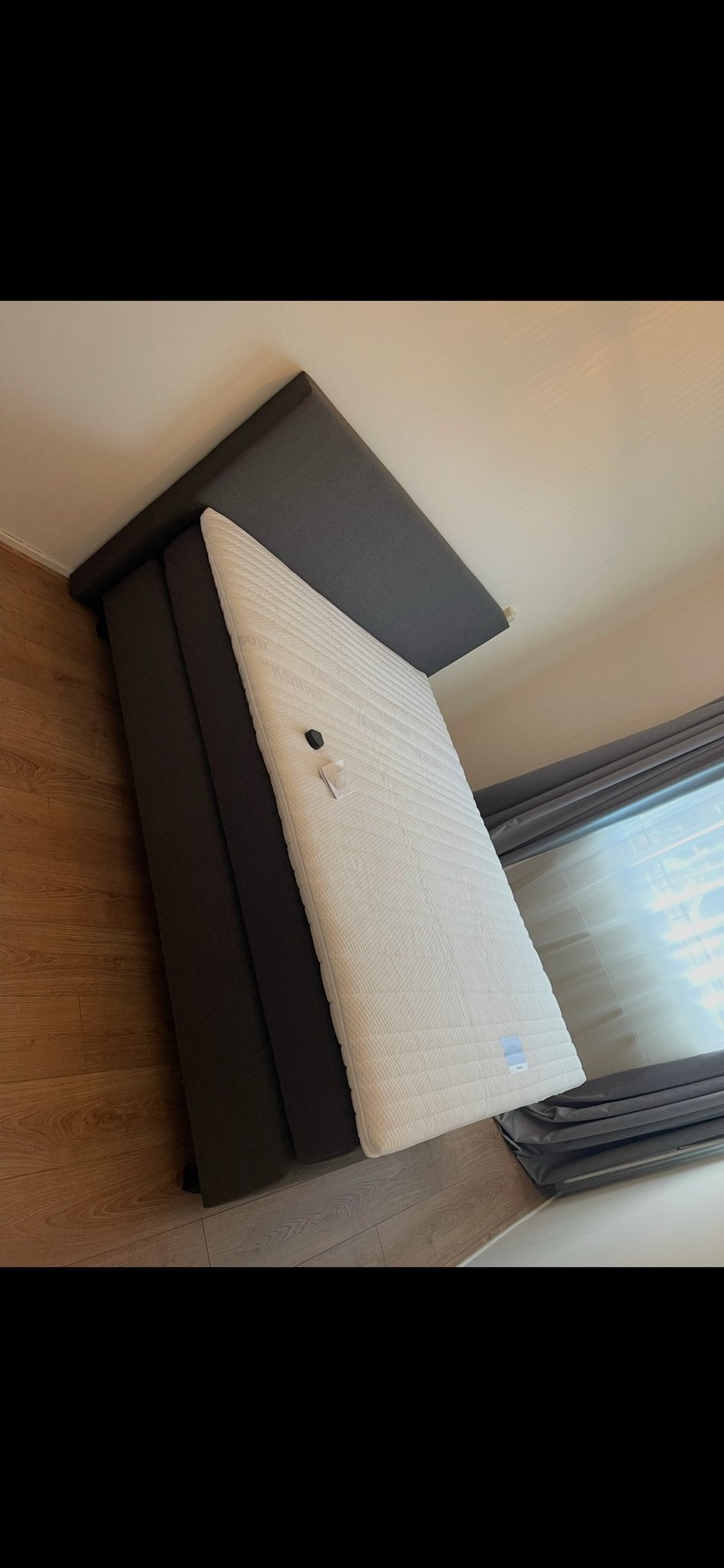Kårlsson boxspring Autentik Tunn 160x200, Ophalen, Tweepersoons, Zo goed als nieuw, 200 cm