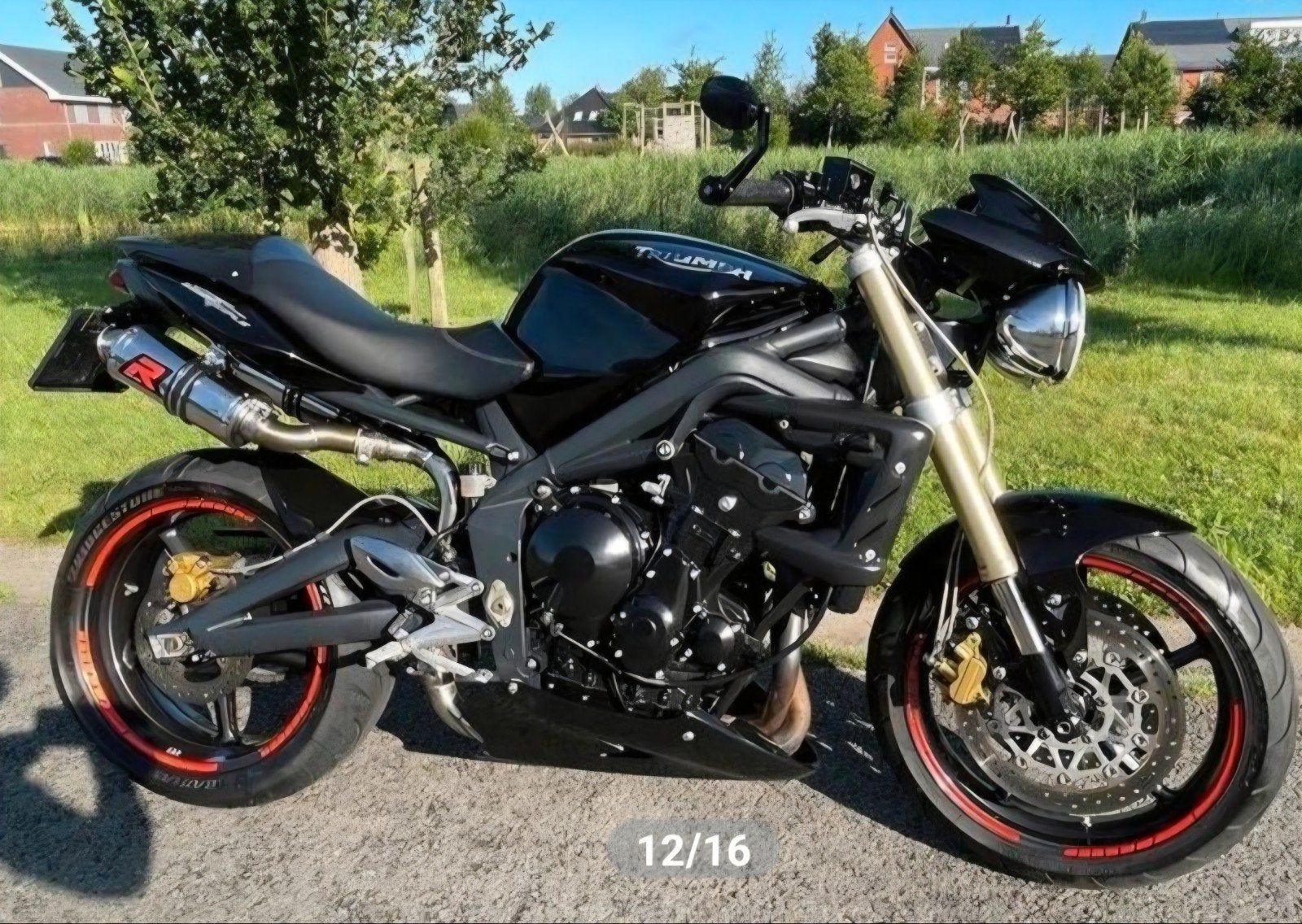 Triumph Street Triple met veel extra's, Particulier, Naked bike